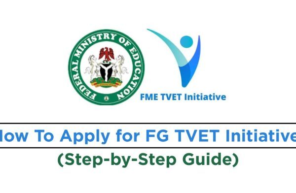 FME TVET Application Portal Guide 2025 | N45,000 Monthly Stipend