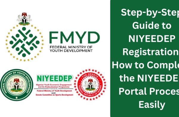 Federal Government YIEDEP Registration Portal (Up to ₦500,000 Grant)